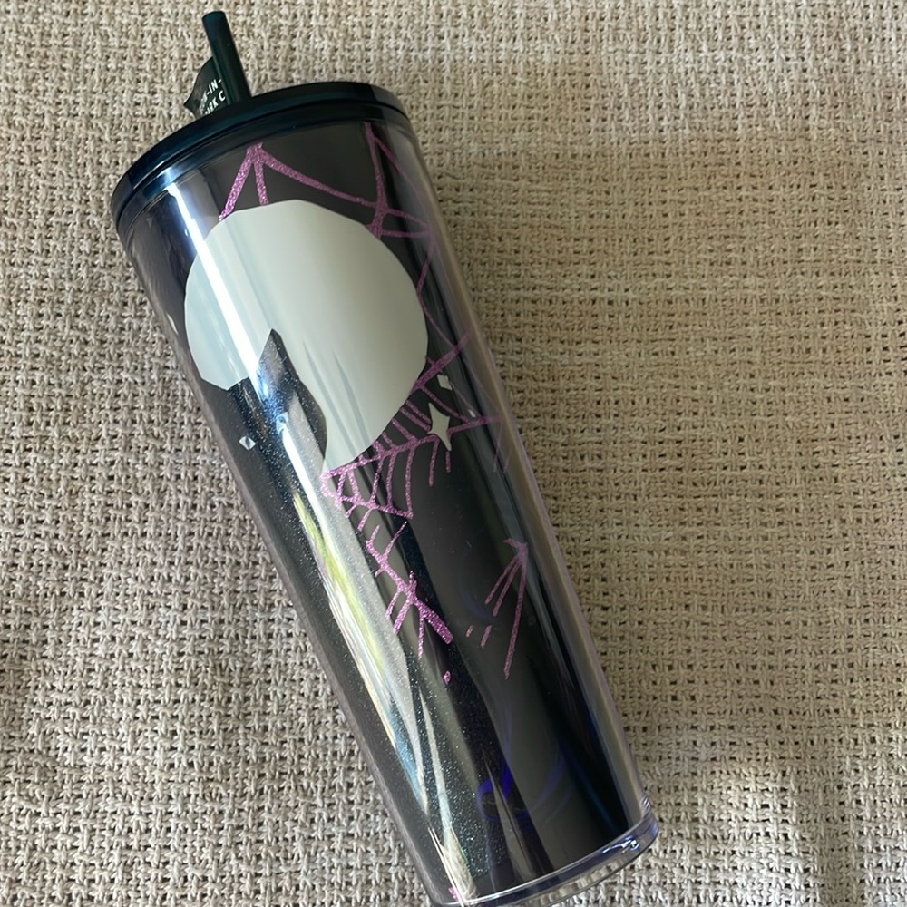 Glow in the dark Starbucks Halloween tumbler